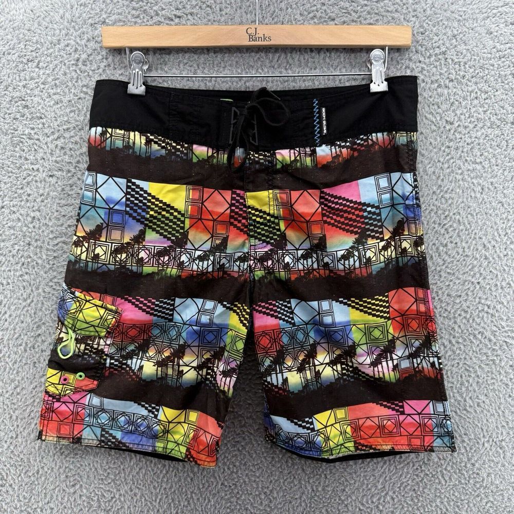 Body Glove Men's 34 Board Shorts Swim‎ Trunks Beach Volleyball Hipster Skater